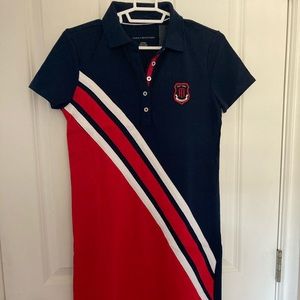 Tommy Hilfiger women polo shirt dress NWT